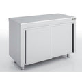 Meuble neutre en inox - Portes coulissantes - MNC70-200C - CODIGEL