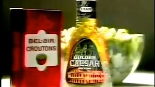 Kraft Golden Caesar Salad Dressing Commercial (1972)