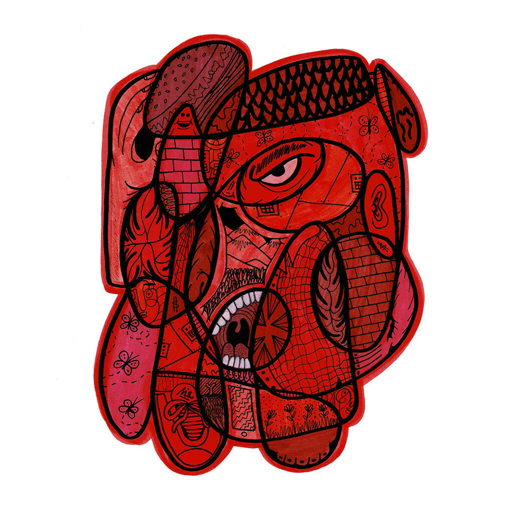 Red Human II
