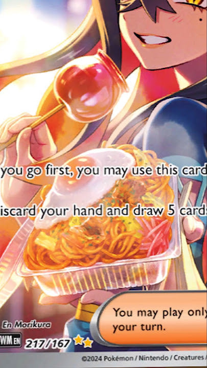 Pokémon Card Foods!