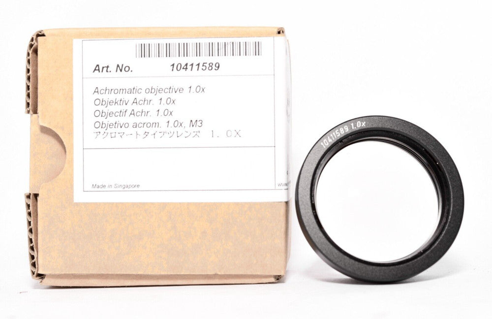 Leica MOB-136 10411589 Achromatic Objective 1.0X NEW