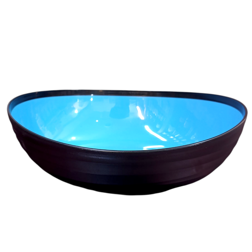 Orient Twix 1Pcs Large Size Plastic Oval-Shape Storage Bowl ( Random Colors Will Be Sent )