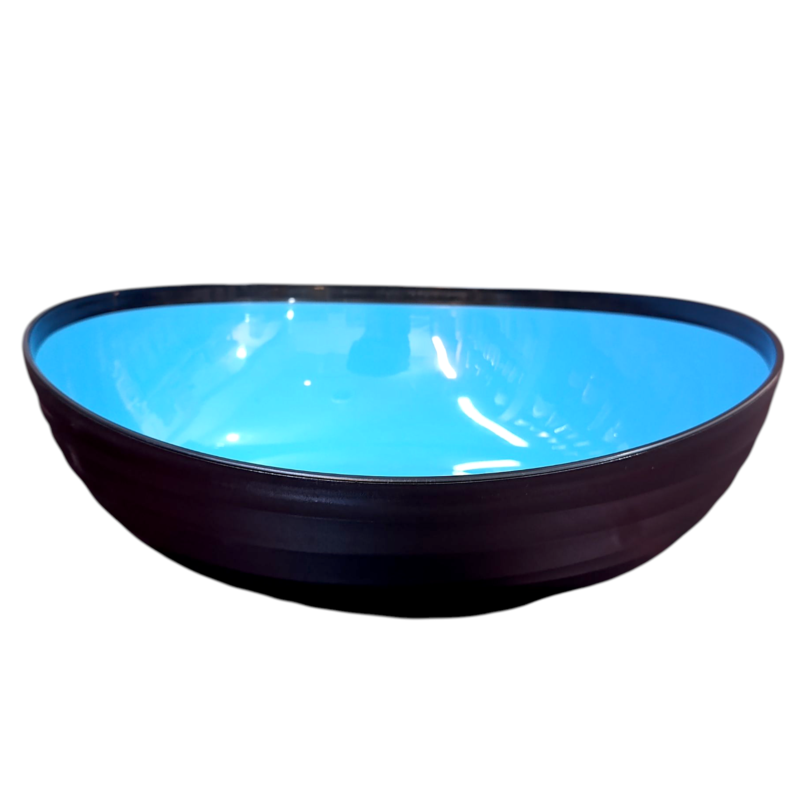 Orient Twix 1Pcs Large Size Plastic Oval-Shape Storage Bowl ( Random Colors Will Be Sent )