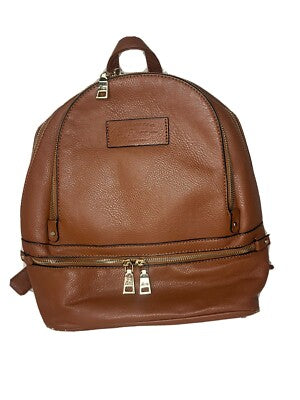 G.H. Bass & Co. Brown Leather Backpack