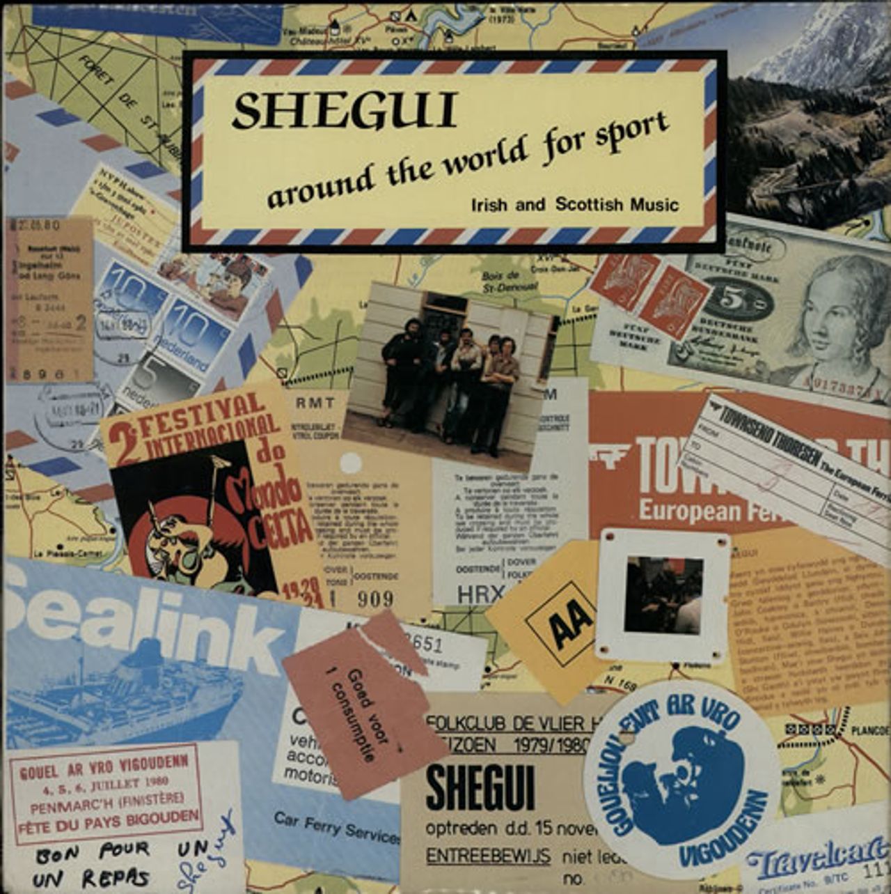 Shegui Around The World For Sport UK vinyl LP album (LP record) CM005