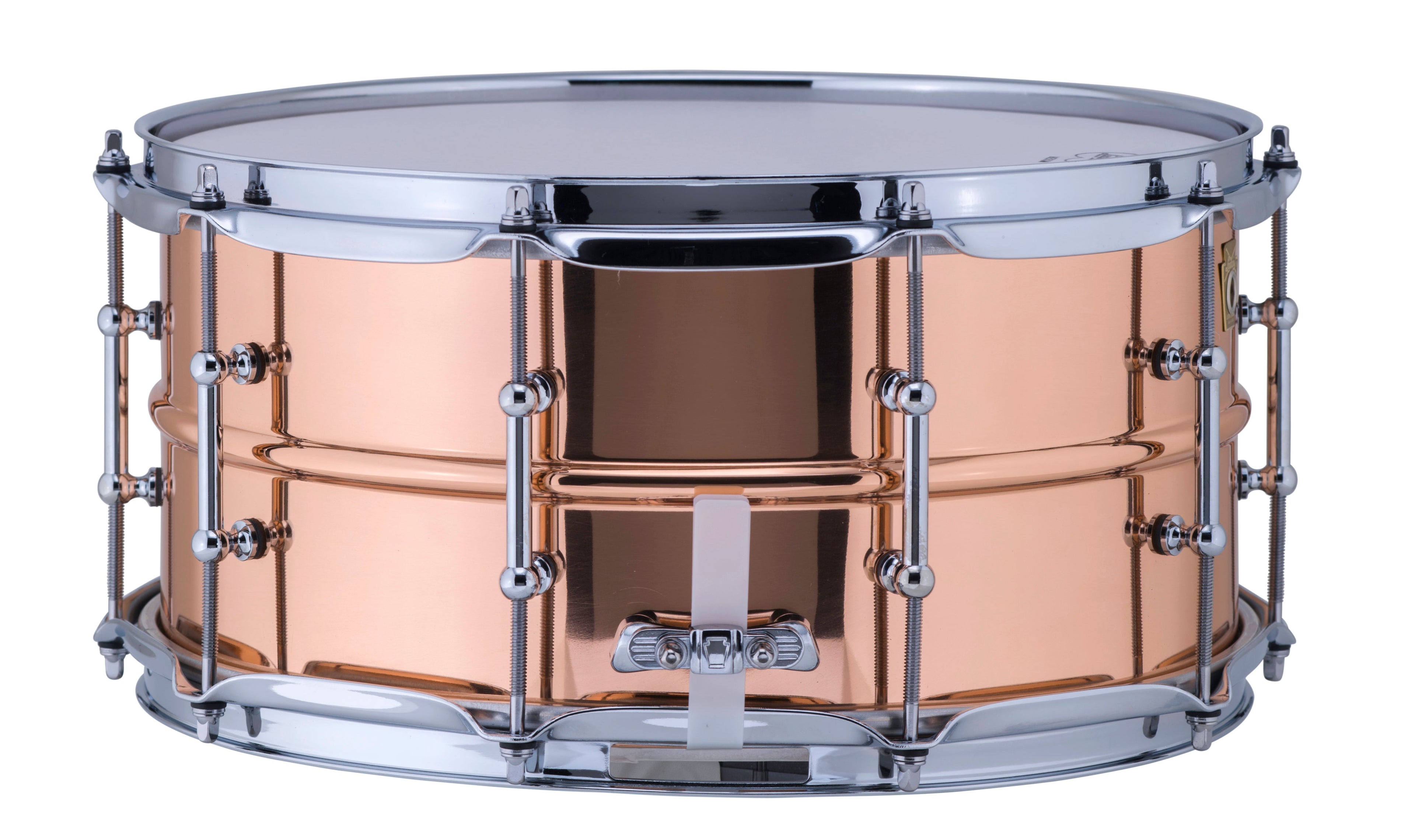 Ludwig Copperphonic 6.5x14" Smooth Shell Kit Copper Snare Drum Tube Lugs LC662T | NEW | Made in the USA | Authorized Dealer