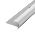 DURAL traptredeprofiel STEPFLOOR aluminium geanodiseerd zilver 8mm 270cm