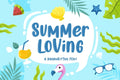 Summer Loving | a Handwritten Font Font Jimtype Studio