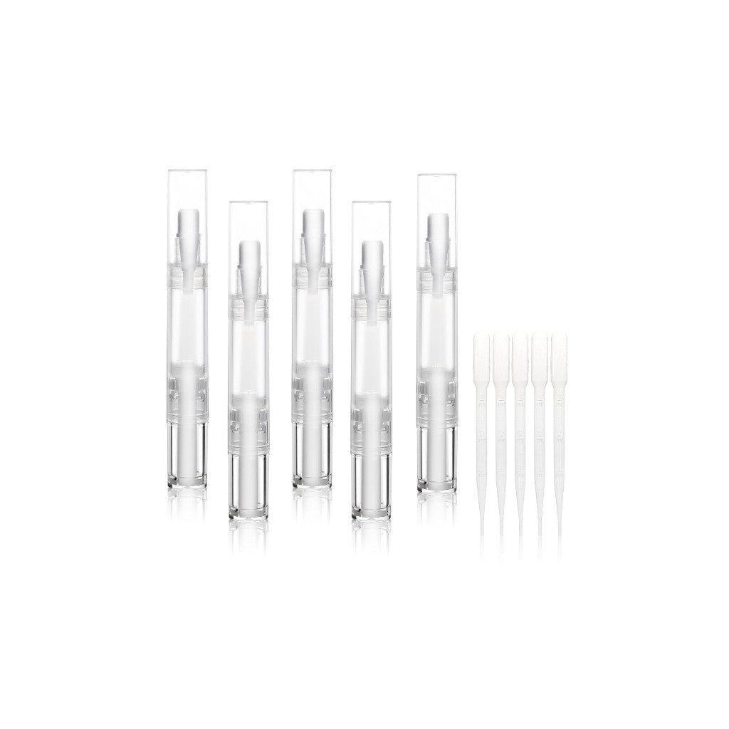 Plastic Transparent Empty Cosmetic Oil Applicator Pen