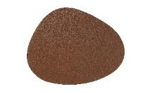 REVERSIBLE PLEATHER PEBBLE PLACEMAT (GRAY)
