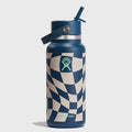 Checkered Wide Mouth 32oz Hydro Flask