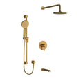 NIBI 1345 SHOWER KIT WITH HAND SHOWER, TUB SPOUT AND RAIN HEAD - robinsonco.ca